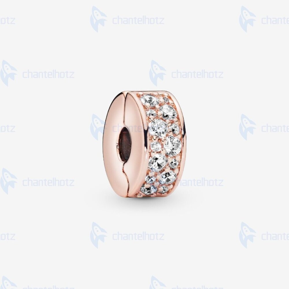 Pandora Clear Pavé Clip Charm